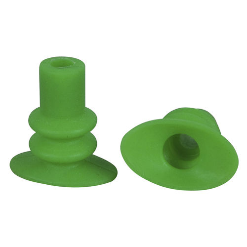 Ventosa a soffietto - VOCB25x15-SIG - VacMotion - ovale / in silicone / di sollevamento