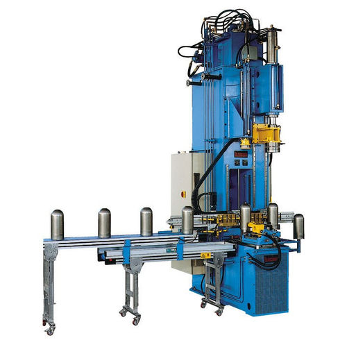 Punzonatrice per fabbricazione di estintori - Lucas - automatica / punzonatura / di taglio