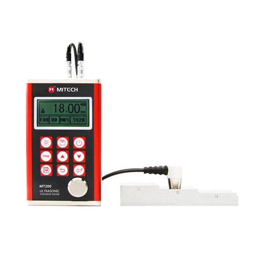 Misuratore di spessore per pareti - MT series - Mitech - portatile / con display digitale / ad ultrasuoni