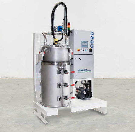 Riempitrice automatizzata - TAVA series  - TARTLER GmbH - per fusti / per prodotti pastosi / per liquidi