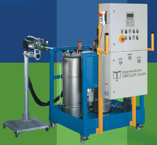 Miscelatore-dosatore con pompa a ingranaggi - 0.1 - 13 l/min | Nodopur - TARTLER GmbH - da laboratorio / per stampaggio a trasferimento di resina RTM