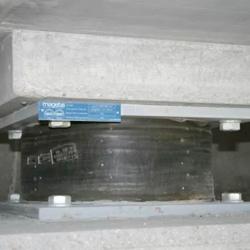Ammortizzatore meccanico - LASTO-HDRB - mageba - per costruzioni / per cuscinetti / in gomma
