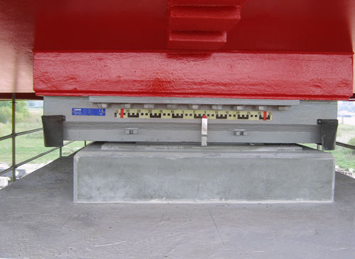 Cuscinetto liscio sferico - mageba - PTFE / compatto / senza manutenzione