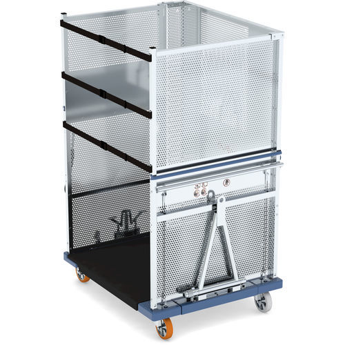 Roll-container bloccabile - MODULETTE® 2.0 STANDARD - LKE GmbH - Excellence in Material Handling - incastrabile