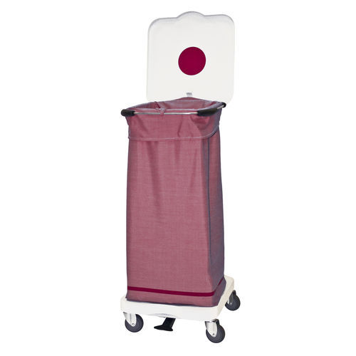 Carrello per la raccolta multiuso - STAR - LKE GmbH - Excellence in Material Handling - con coperchio