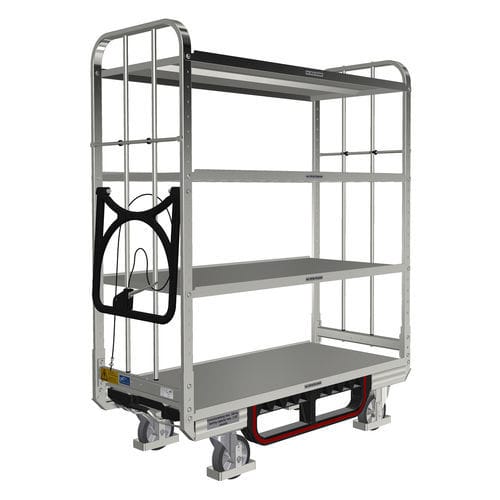 Carrello da trasporto - KLT 600 E4 OKD 3ZB100 - LKE GmbH - Excellence in Material Handling - per movimentazione / per preparazione di ordini / in metallo