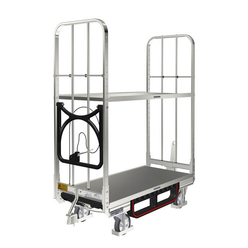 Carrello da trasporto - KLT 600 E2 VKD - LKE GmbH - Excellence in Material Handling - per movimentazione / per preparazione di ordini / in acciaio galvanizzato