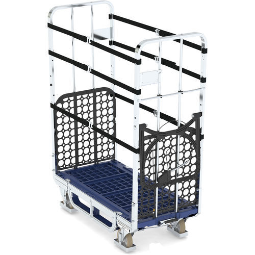Carrello di distribuzione di posta - ECOFLEX 600 E1 OKD ESD - LKE GmbH - Excellence in Material Handling - in metallo / in plastica / 1 livello