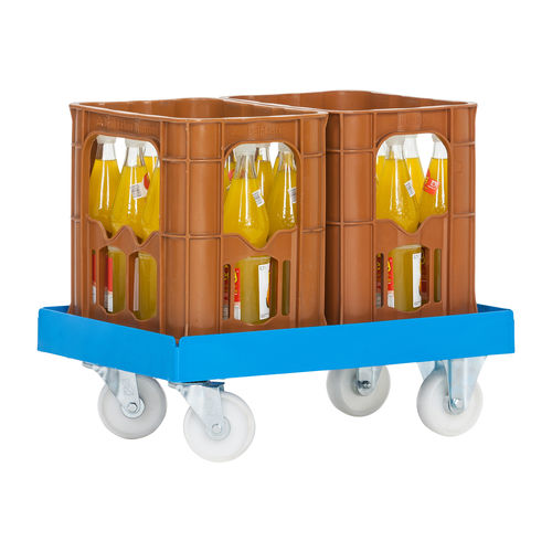 Carrello dolly in plastica - 513-0002 - LKE GmbH - Excellence in Material Handling - per passaggio