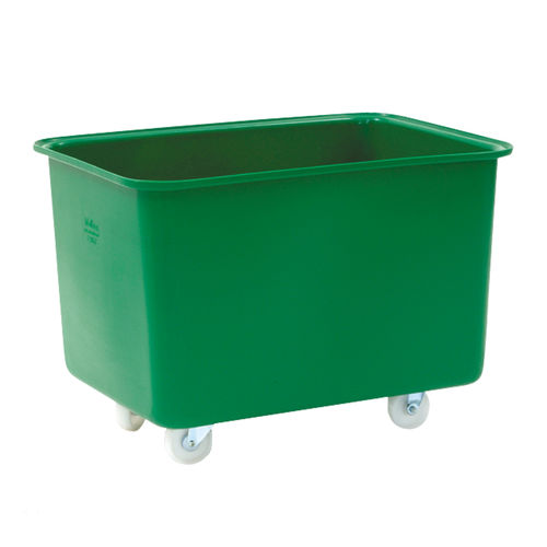 Cassetta in plastica - CONTIFLEX POLI - KS - LKE GmbH - Excellence in Material Handling - per applicazioni alimentari / impilabile / 4 ruote