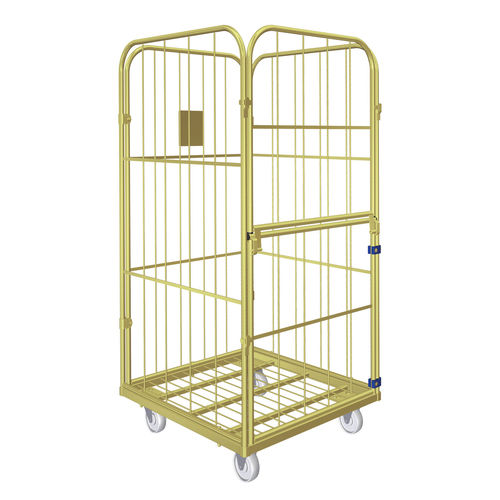 Roll-container per tessili - CLASSIC XL - LKE GmbH - Excellence in Material Handling - in maglia metallica