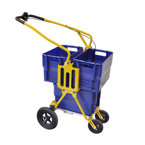 Carrello di distribuzione di posta - TRIO+ "KLAPPI" (S) - LKE GmbH - Excellence in Material Handling - porta-contenitori / ergonomico