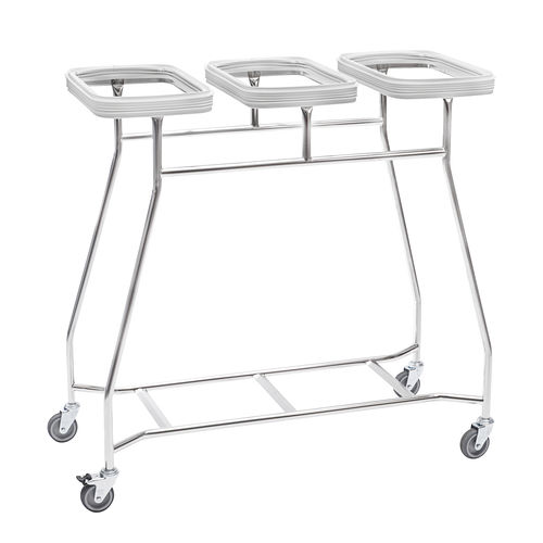 Carrello per la raccolta multiuso - WSS3 - LKE GmbH - Excellence in Material Handling - in acciaio inossidabile