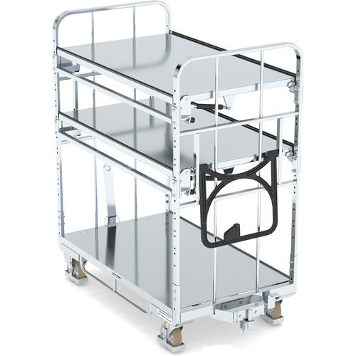 Carrello da trasporto - KLT 800 E3/ZBK2 VKD - LKE GmbH - Excellence in Material Handling - 3 livelli
