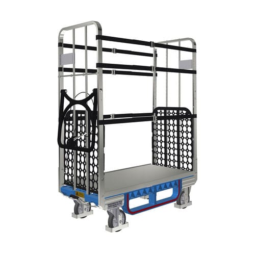 Carrello di distribuzione di posta - ECOFLEX 600 E1 OKD - LKE GmbH - Excellence in Material Handling - in acciaio galvanizzato / in plastica / 1 livello