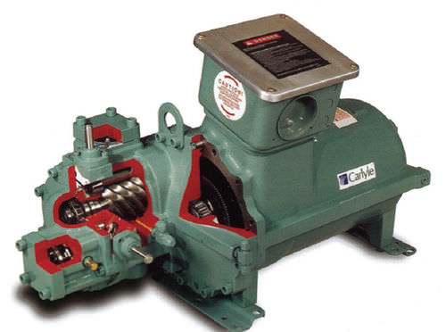 Compressore di refrigerazione aperto - 06T - Carlyle Compressors - doppia vite / per refrigerazione industriale