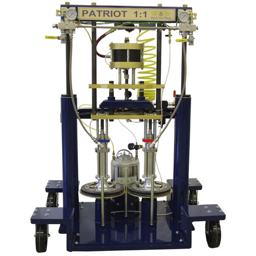Macchina di applicazione di colla in metacrilato - PATRIOT™ 1-1 - Magnum Venus Products - in silicone / in poliuretano