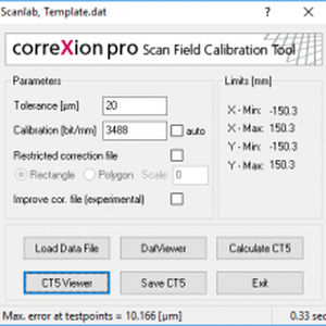 Software di interfaccia - correXion pro - SCANLAB GmbH - di ottimizzazione / di qualità / ottico