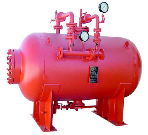 Serbatoio antincendio - Fireguard safety equip - per schiume / in acciaio al carbonio / a vescica