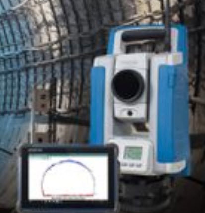 Stazione totale senza prisma - Focus 35 - Spectra Precision - robotizzata / automatizzata