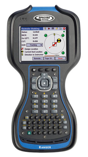 Computer palmare per raccolta dati topografici - Ranger™ 3 series - Spectra Precision - da terreno