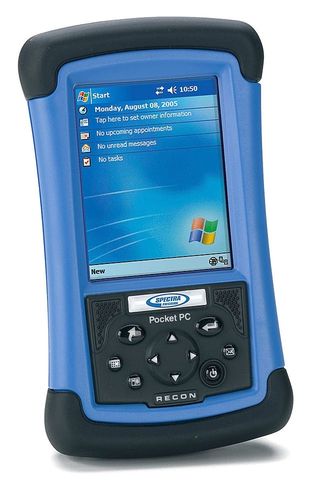 Computer palmare per raccolta dati topografici - Recon® 400 - Spectra Precision - da terreno