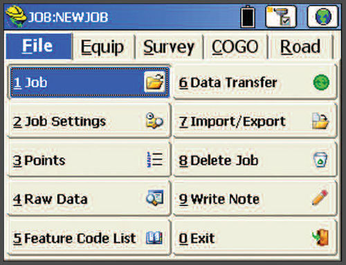 Software per topografia - FAST Survey - Spectra Precision
