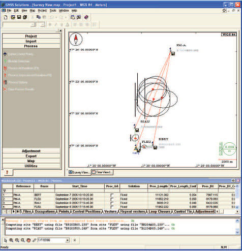 Software per topografia - GNSS Solutions™ - Spectra Precision