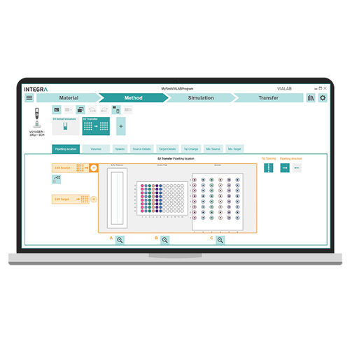 Software di automatizzazione - VIALAB  - INTEGRA Biosciences - di simulazione / di programmazione / di pipette