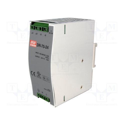Alimentatore elettrico AC/DC - NDR-xxx series - Ethernet Direct