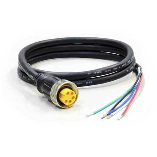 Connettore per rete di alimentazione - WA-M23F5-O-1M - Ethernet Direct - femmina / M23 / di potenza