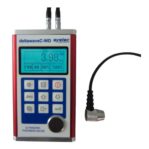 Misuratore di spessore per pareti - deltawaveC-WD - systec Controls - di rame / di acciaio / portatile