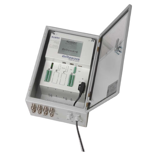 Misuratore di portata ad ultrasuoni - deltawave VER2 - systec Controls - acustico / volumetrico / per acqua