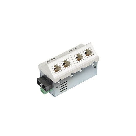 Switch Ethernet non gestibile - MS4502xx series - MICROSENS GmbH & Co. KG - 8 porte / in fibra ottica / RJ45