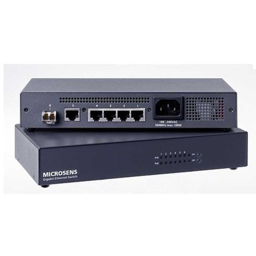 Switch Ethernet gestibile - MS45350xPM-G6	 - MICROSENS GmbH & Co. KG - 7 porte / Ethernet gigabit / in fibra ottica