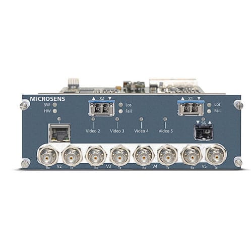 Multiplexer modulo - MS43065xMV series	 - MICROSENS GmbH & Co. KG - video / di lunghezza d'onda