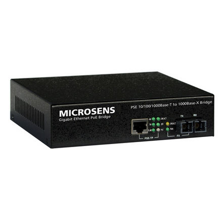 Convertitore di media - MS400xxx series - MICROSENS GmbH & Co. KG - Ethernet / serie / in fibra ottica