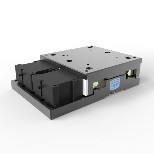 Piastra di posizionamento lineare - MT105 - Steinmeyer Holding GmbH - piezoelettrica / 1 asse / a rulli incrociati