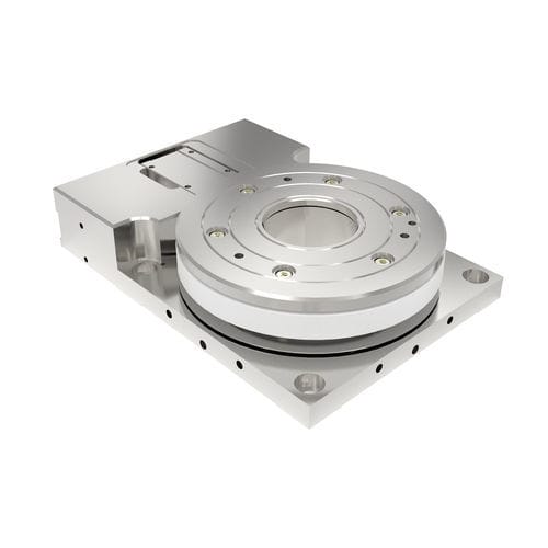 Piastra di posizionamento rotativa - DT105 - Steinmeyer Holding GmbH - piezoelettrica / 2 assi / ad anello chiuso