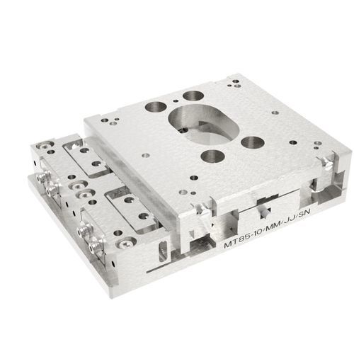 Piastra di posizionamento lineare - MDT85-PM - Steinmeyer Holding GmbH - piezoelettrica / 1 asse / di precisione