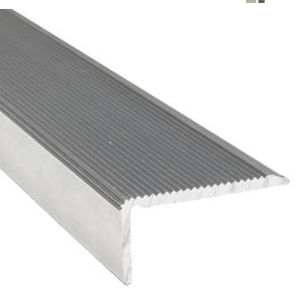 Profilo in alluminio - L45  - PROOPLE - con scanalature / a L / per scala