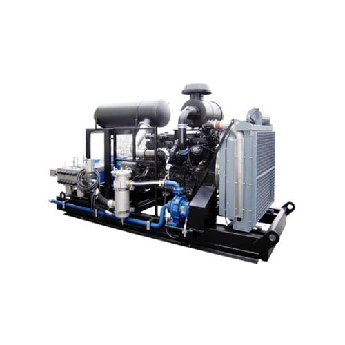 Idropulitrice con motore diesel - JetPower 300 - URACA GmbH & Co.KG - fissa / per applicazioni pesanti