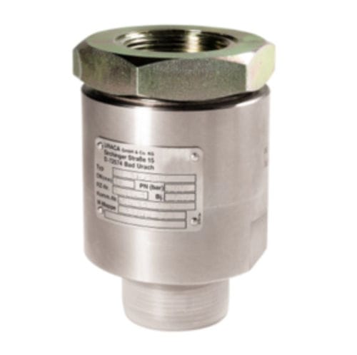 Valvola di scarico ad alta pressione - ZV 29/300 - URACA GmbH & Co.KG - compatta