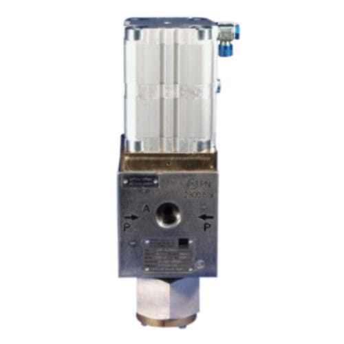Valvola a comando pneumatico - PSV series - URACA GmbH & Co.KG - di commutazione / compatta