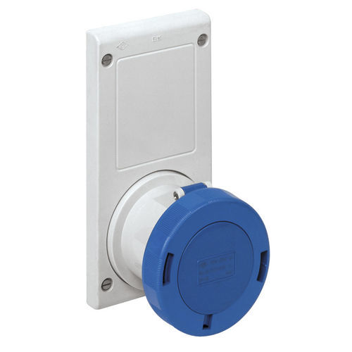 Presa elettrica da incasso - BP 63114 - ILME - da montare su pannelli / IP67 / IP66