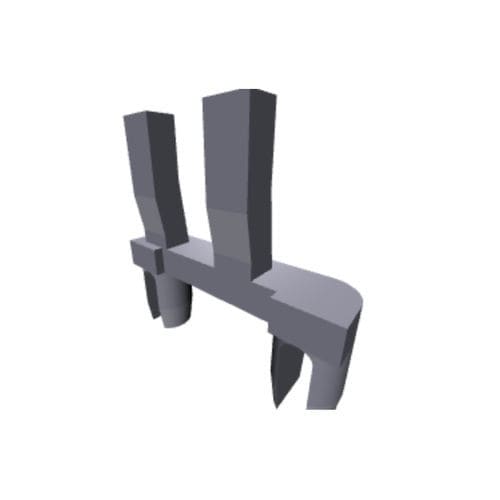 Spina inserto femmina - CR CX01G - ILME - unipolare / 3 poli