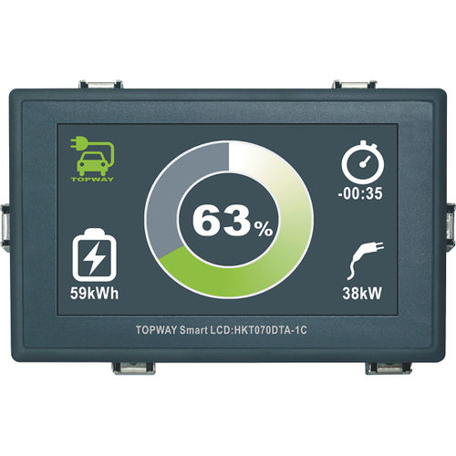 Modulo di visualizzazione intelligente - HKT070DTA-1C - TOPWAY LCD - LCD / con touch screen resistivo / 800 x 480