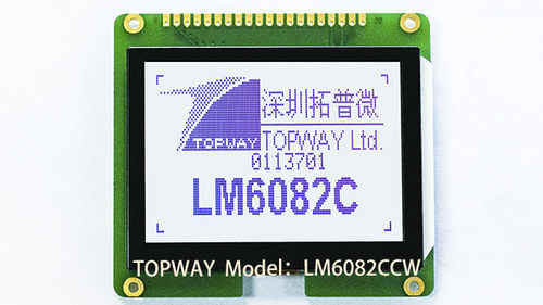 Modulo di visualizzazione LCD - LM6082CCW - TOPWAY LCD - grafico / monocromatico / industriale