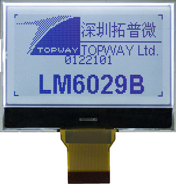 Modulo di visualizzazione LCD - LM6029BCW  - TOPWAY LCD - grafico / monocromatico / 128 x 64