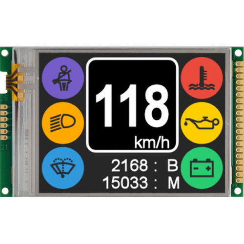 Modulo di visualizzazione intelligente - HMT028ATB-C - TOPWAY LCD - TFT LCD / con touch screen resistivo / grafico